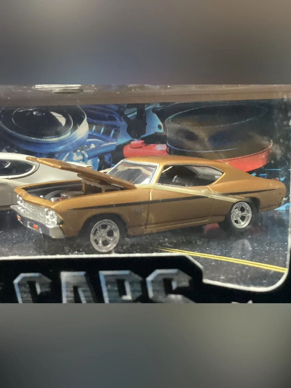 Hot Wheels 30th anniversary limited edition '69 Muscle CarSet - Silver Gold Pair